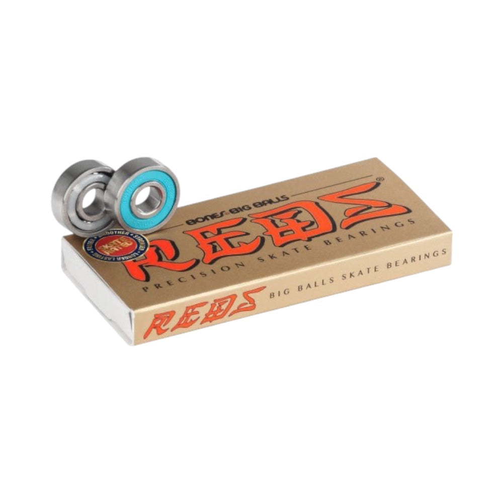 Bones 'Big Balls' Reds Skateboard Bearings - The Snowboard Shop