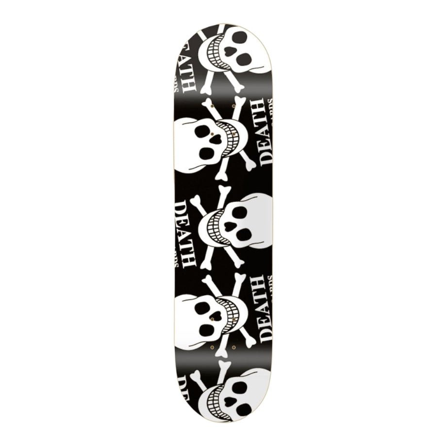 Death Alternate Skull Black Deck - The Skateboard Shop