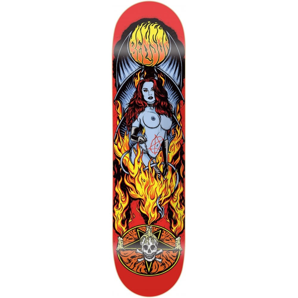 Death Benson 'Devil Women' Deck - 8.25" - The Skateboard Shop