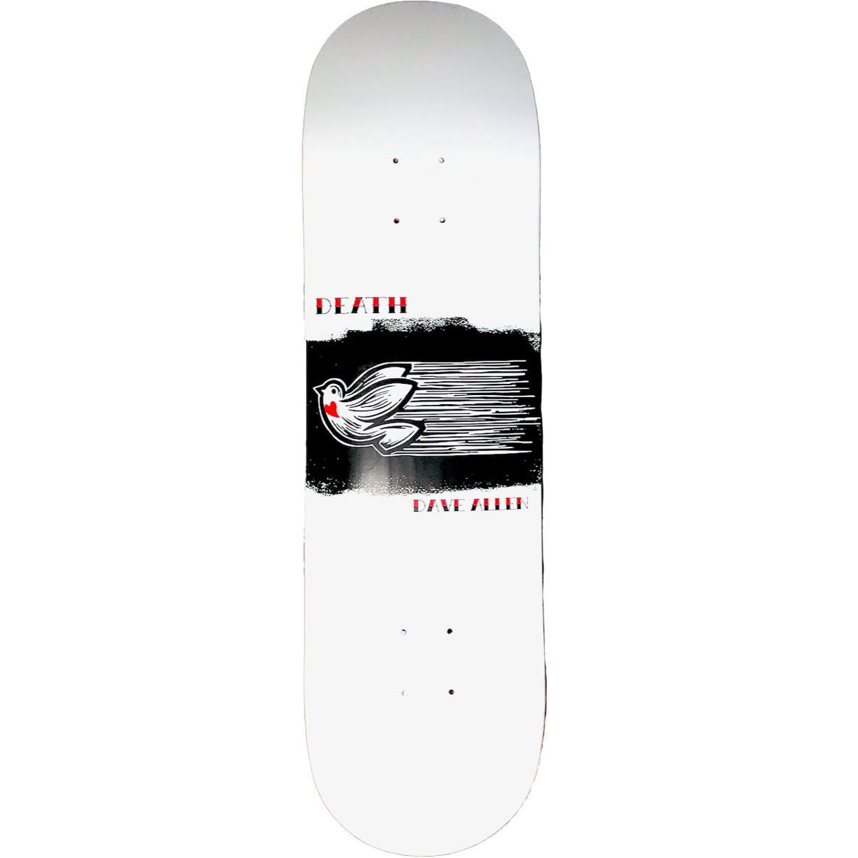 Death Dave Allen 'Dove' Deck - 8" - The Skateboard Shop