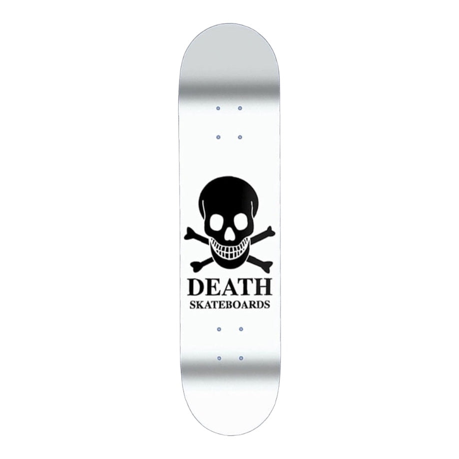 Death Skull White Team Deck - The Snowboard Shop