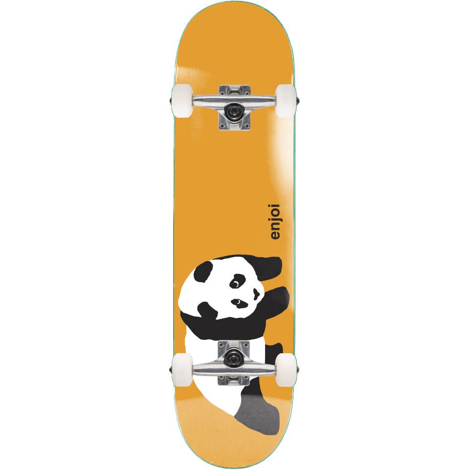 Enjoi Panda (Orange) FP Complete Skateboard - The Snowboard Shop