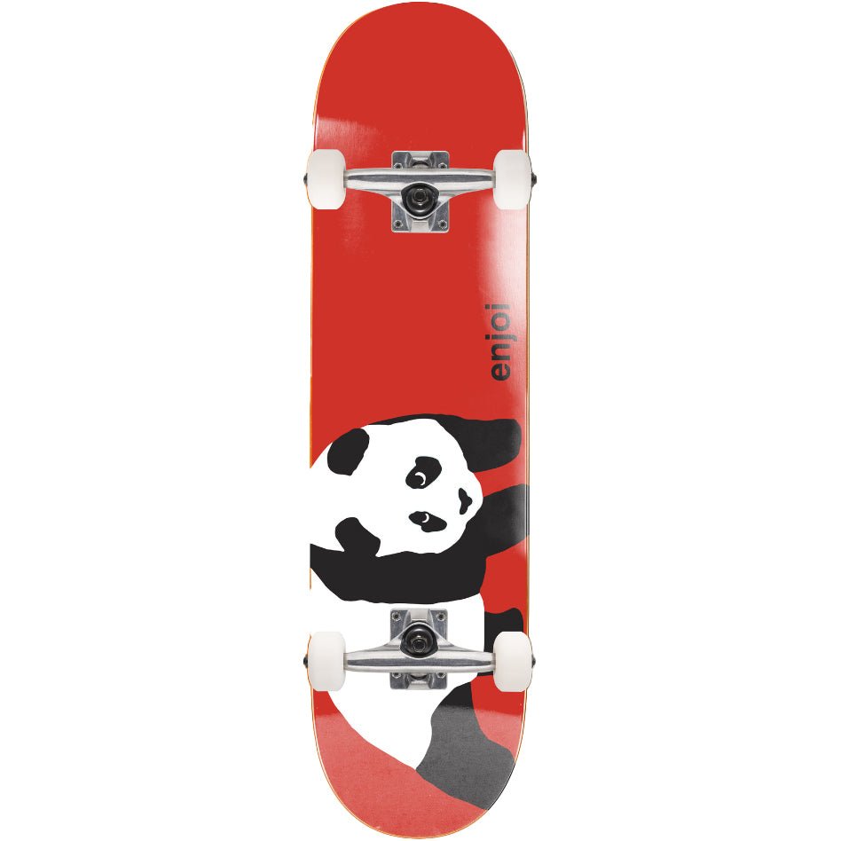 Enjoi Panda (Red) FP Complete Skateboard - The Snowboard Shop
