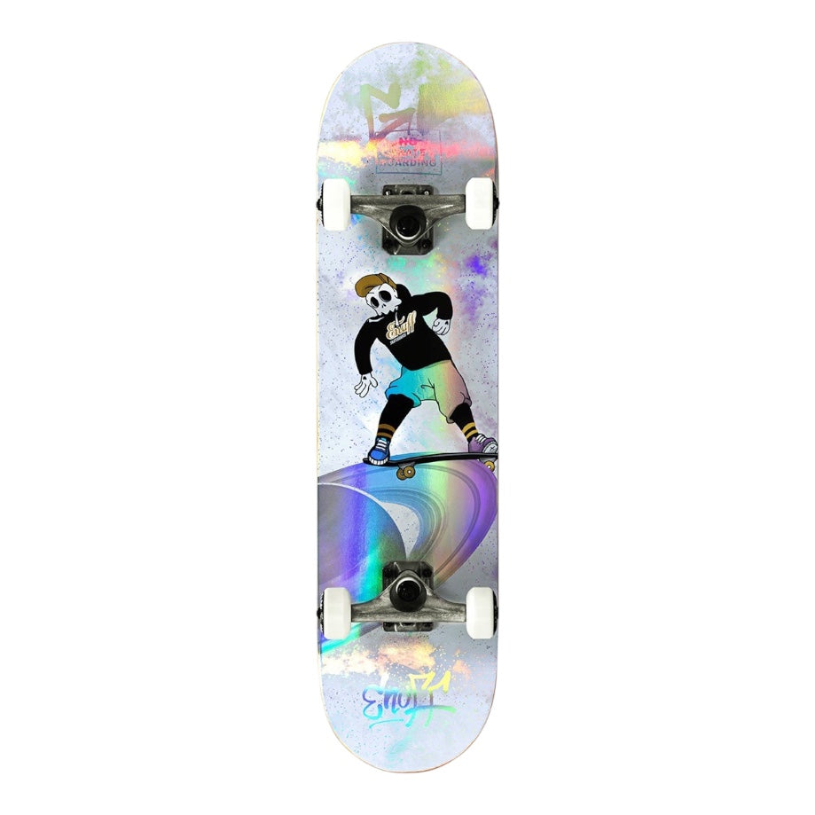 Enuff Skully Hologram Mini Complete Skateboard - 7.25" - The Snowboard Shop