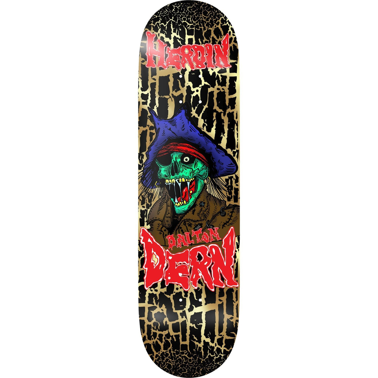 Heroin Dalton Dern Pirate Deck - The Skateboard Shop