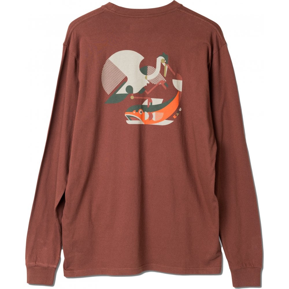 Kavu Angling Blues LS T-Shirt - The Skateboard Shop