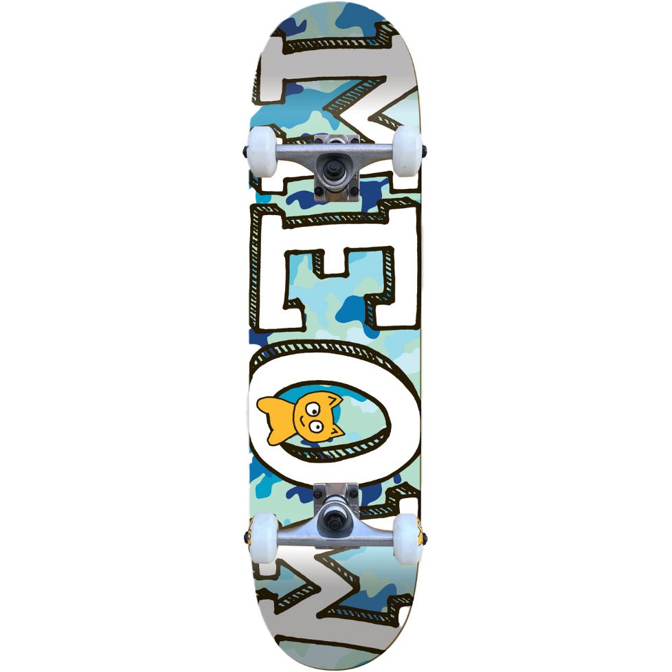 Meow Logo 'Camo' Complete Skateboard - The Snowboard Shop