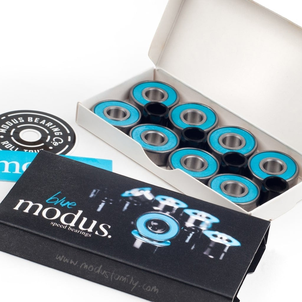 Modus Blue Skateboard Bearings - The Snowboard Shop