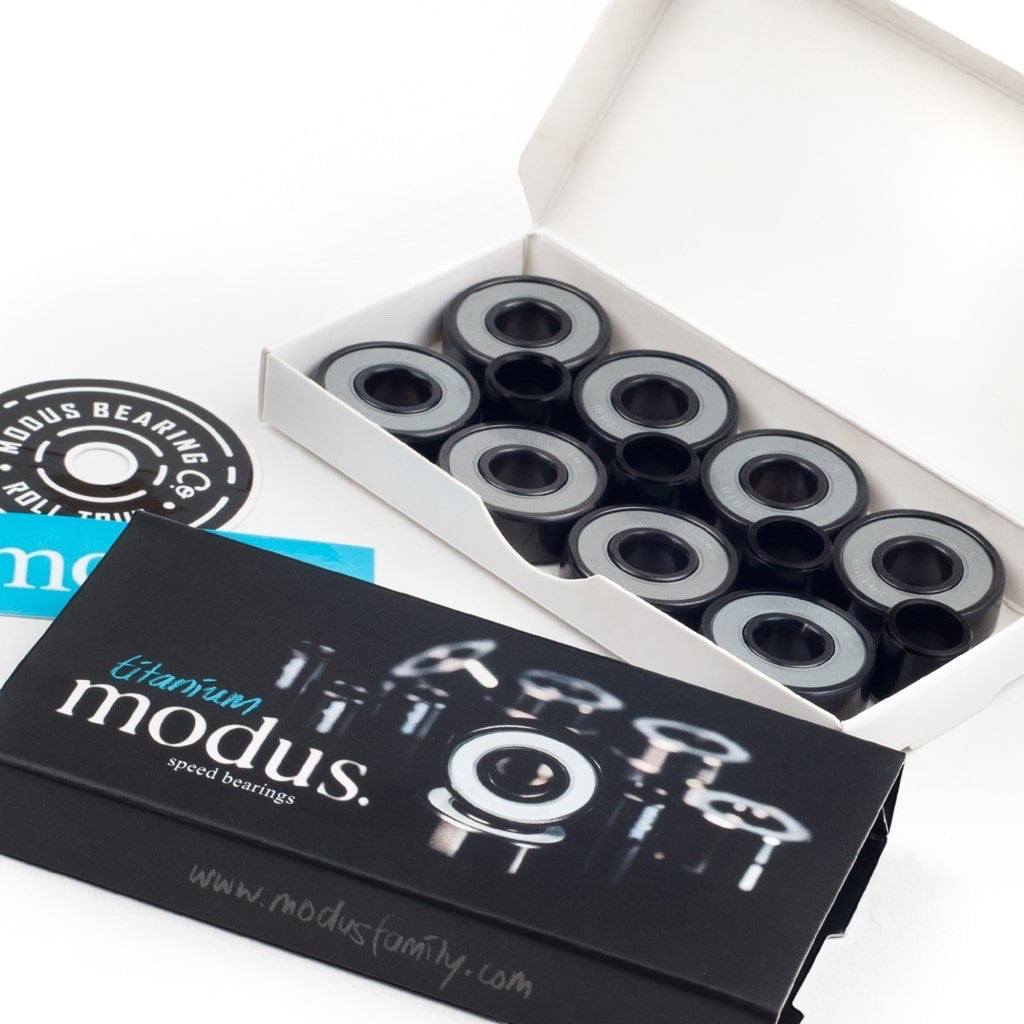 Modus Titanium Skateboard Bearings - The Snowboard Shop