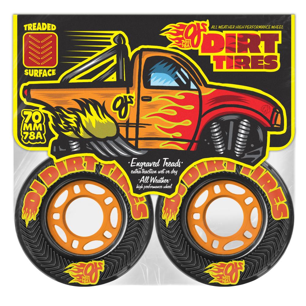 OJ Dirt Tyres Thunder Juice Skateboard Wheels - The Skateboard Shop