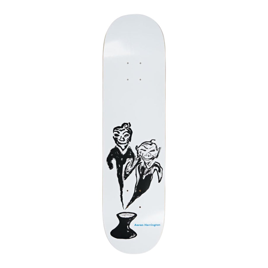 Polar Aaron Herrington Pot Demons Deck (Yellow) - 8.5" - The Snowboard Shop