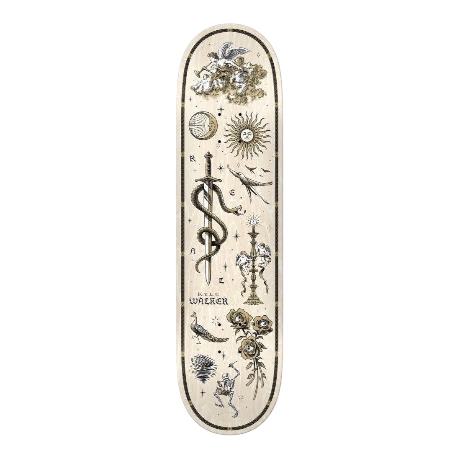 Real Kyle Engraved Deck - 8.38" - The Snowboard Shop