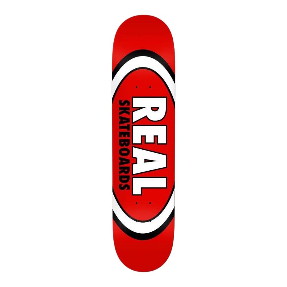 Real Team Classic Oval Deck - The Skateboard Shop