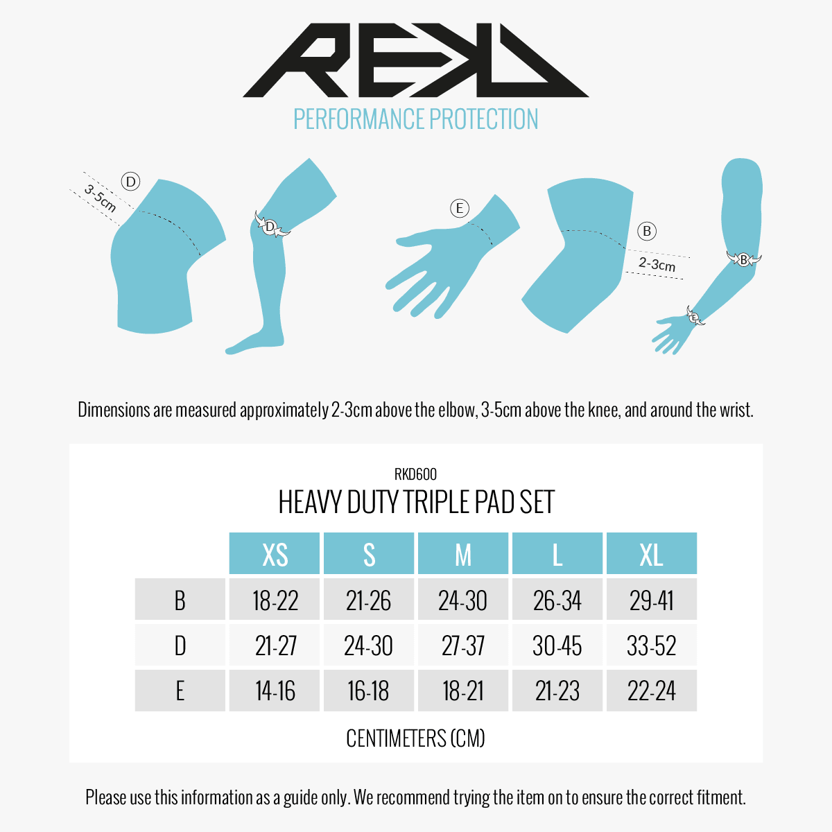 Rekd Heavy Duty Triple Pad Set - The Skateboard Shop