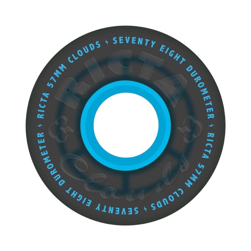 Ricta Clouds Transparent 78a Skateboard Wheels - The Skateboard Shop