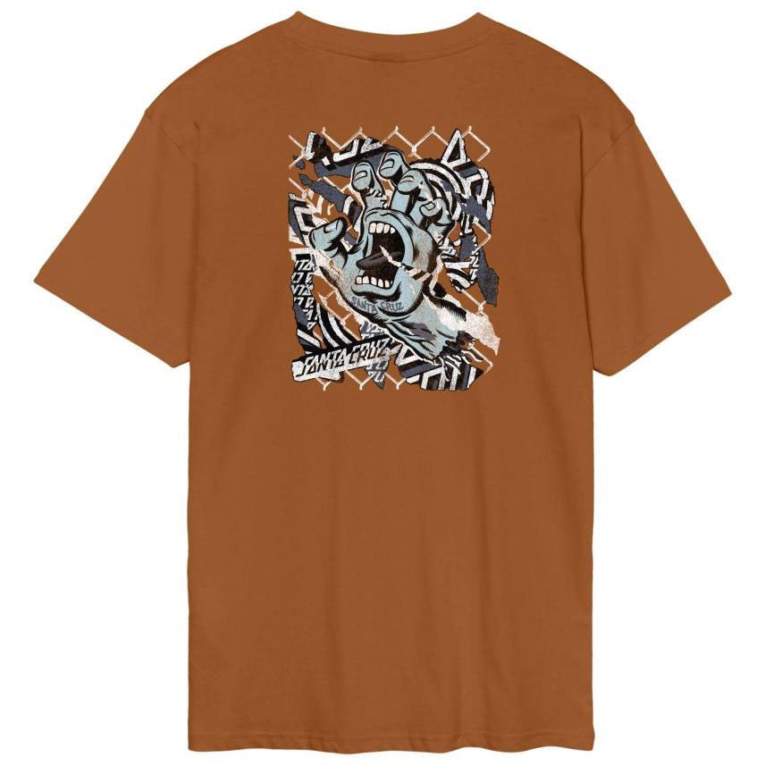 Santa Cruz Damaged Hand T-Shirt - The Skateboard Shop