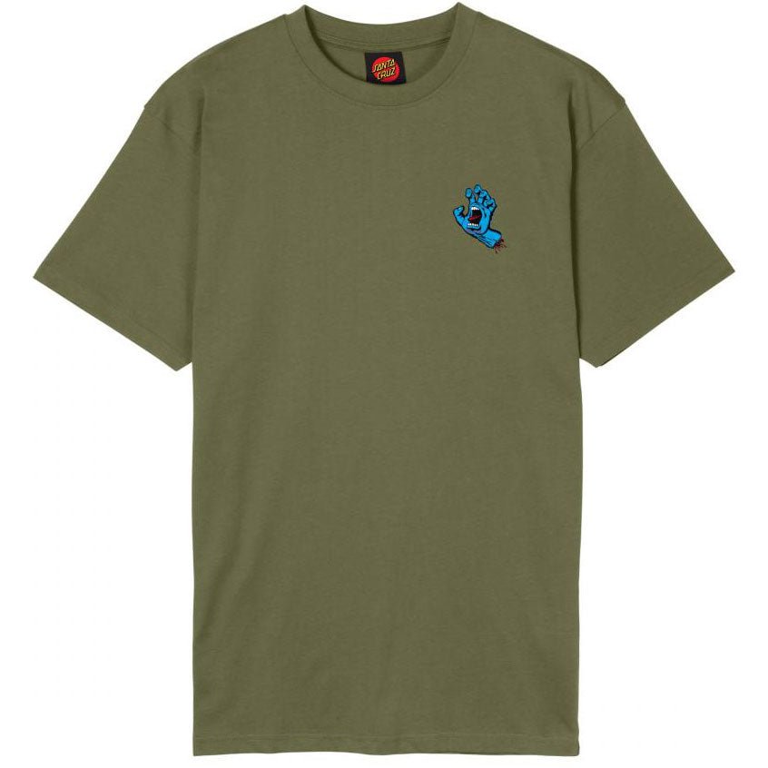 Santa Cruz Screaming Hand Chest T-Shirt - The Skateboard Shop