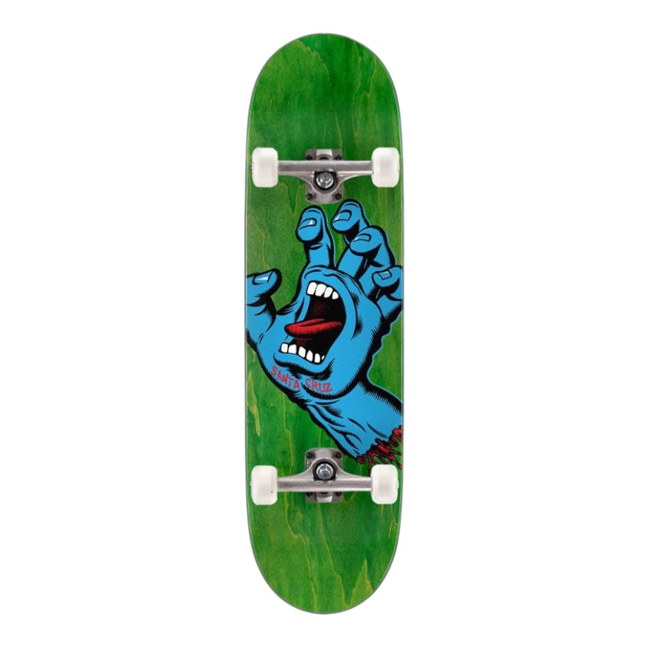 Santa Cruz Screaming Hand DIY Kit Complete Skateboard - 8.8" - The Snowboard Shop