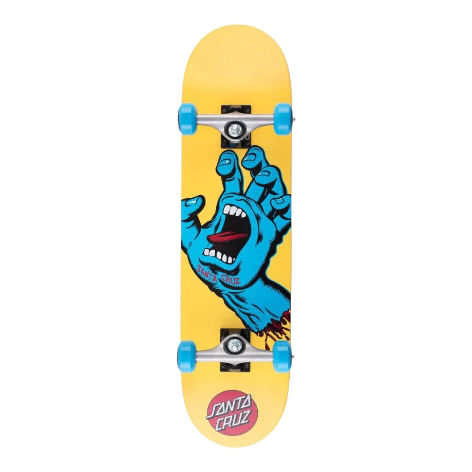 Santa Cruz Screaming Hand Mini Complete Skateboard - 7.75" - The Snowboard Shop