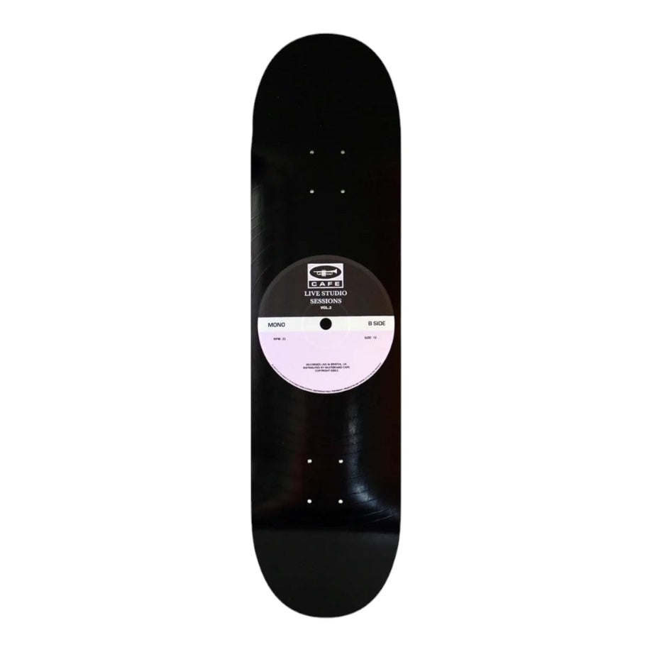 Skateboard Cafe 45 Black/Lavender Deck - 8.38" - The Snowboard Shop