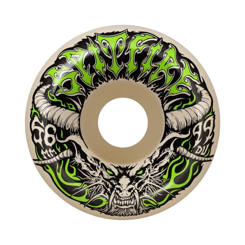 Spitfire Formula Four Team Demon Redux Conical Fulls Skateboard Wheels - The Snowboard Shop