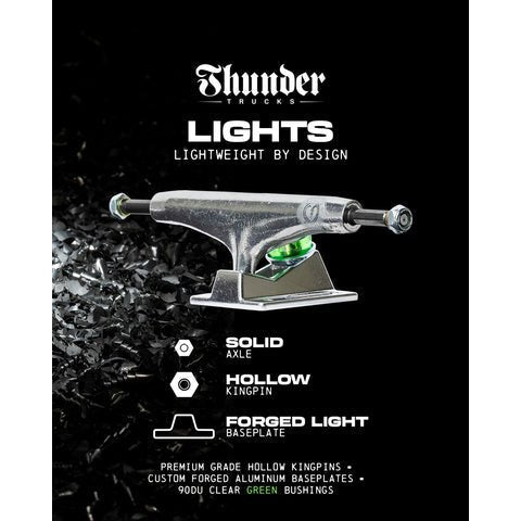 Thunder Lights II 149 Skateboard Trucks - The Snowboard Shop