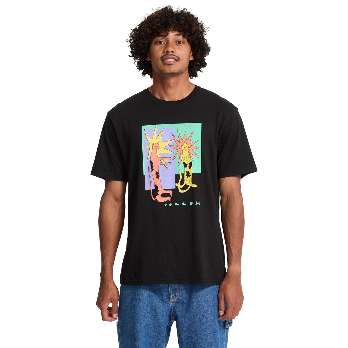 Volcom Longo Cats BSC Short Sleeve T-Shirt - The Skateboard Shop