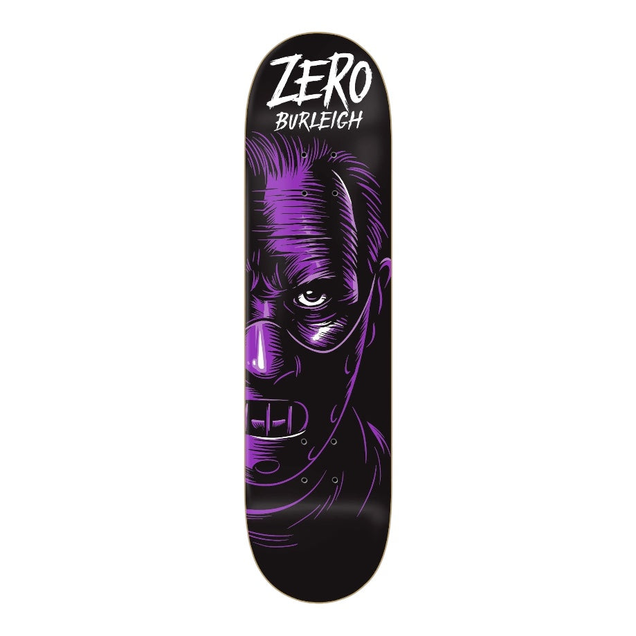Zero Fright Night Hannibal Lector Brandon Burleigh Deck - 8.5" - The Snowboard Shop