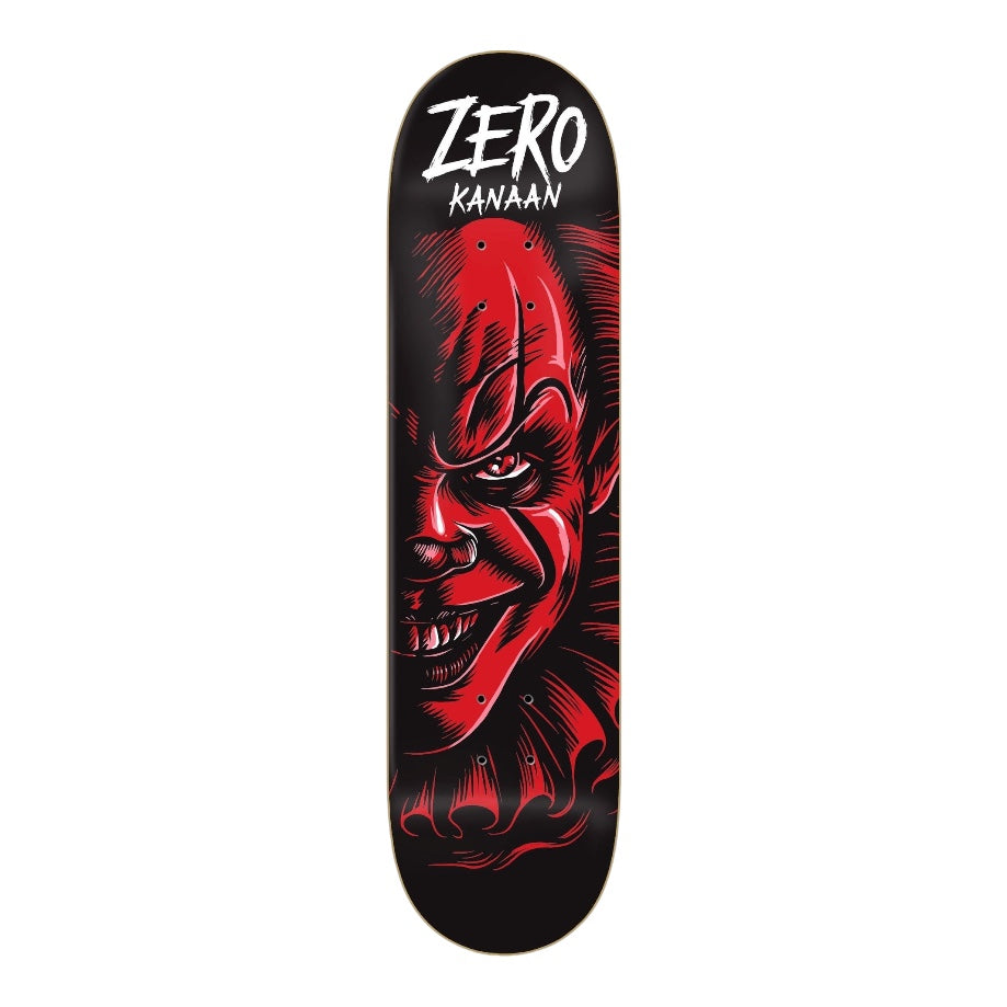 Zero Fright Night Pennywise Kanaan Dern Deck - 8.25" - The Snowboard Shop