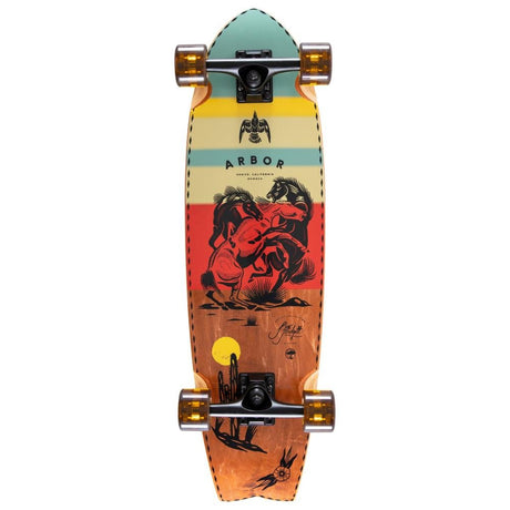 Arbor Jess Mudgett Sizzler 30.5" Cruiser - The Snowboard Shop