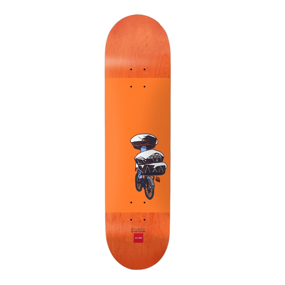 Chocolate Cada Dia Jordan Trahan Deck - 8" - The Snowboard Shop