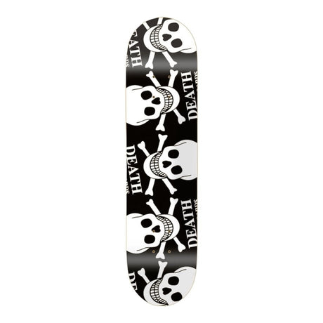 Death Alternate Skull Black Deck - The Skateboard Shop