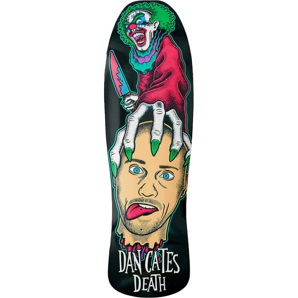 Death Killer Clown Dan Cates Deck - 9.375" - The Skateboard Shop