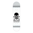 Death Skull White Team Deck - The Skateboard Shop