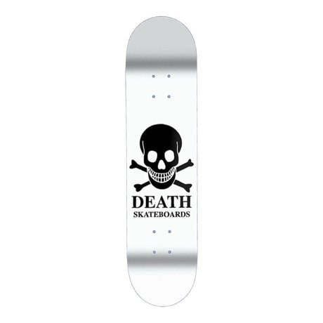 Death Skull White Team Deck - The Skateboard Shop