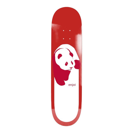 Enjoi Classic Panda (Red) Deck - 9" - The Snowboard Shop