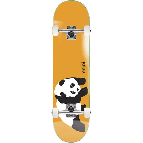 Enjoi Panda (Orange) FP Complete Skateboard - The Snowboard Shop