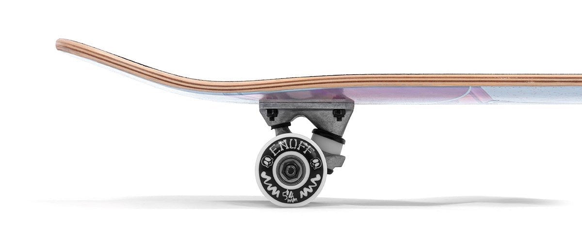 Enuff Skully Hologram Mini Complete Skateboard - 7.25" - The Snowboard Shop