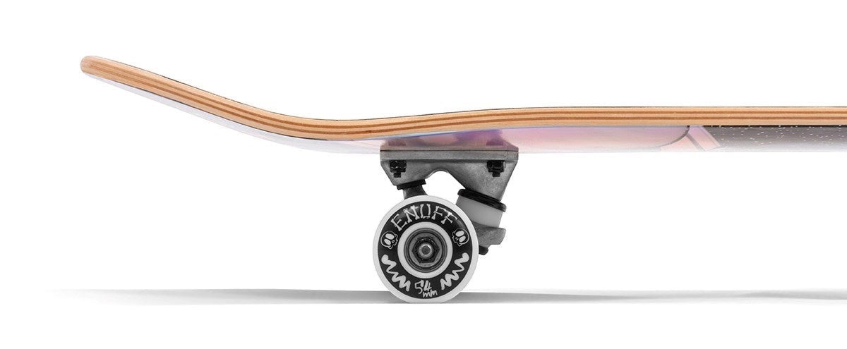 Enuff Skully Hologram Mini Complete Skateboard - 7.25" - The Snowboard Shop