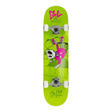 Enuff Skully Mini Green Complete Skateboard - 7.25" - The Snowboard Shop