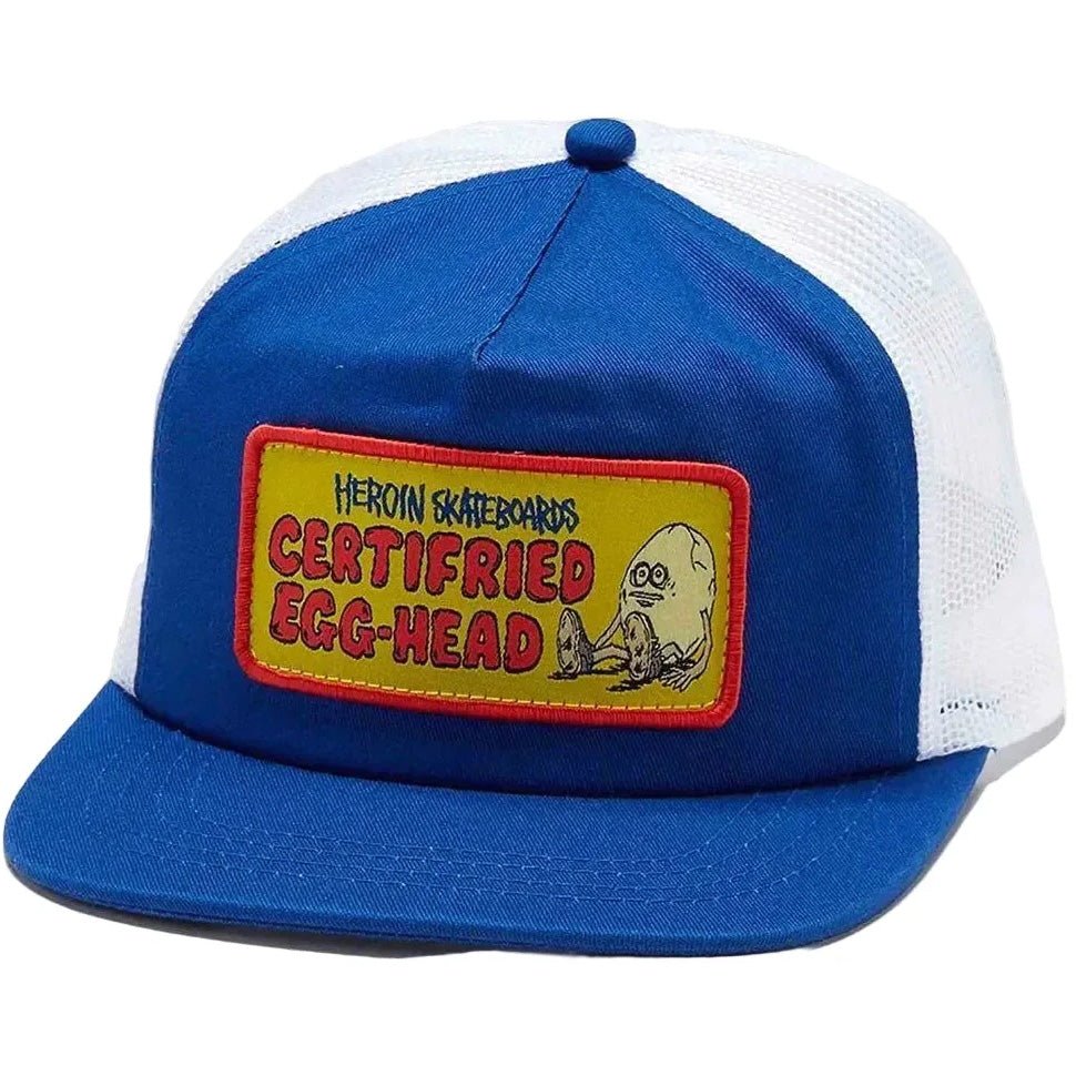 Heroin Certifried Egghead Trucker Hat - The Snowboard Shop