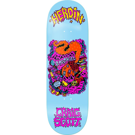 Heroin Craig Scott Scrap Metal Deck - The Skateboard Shop