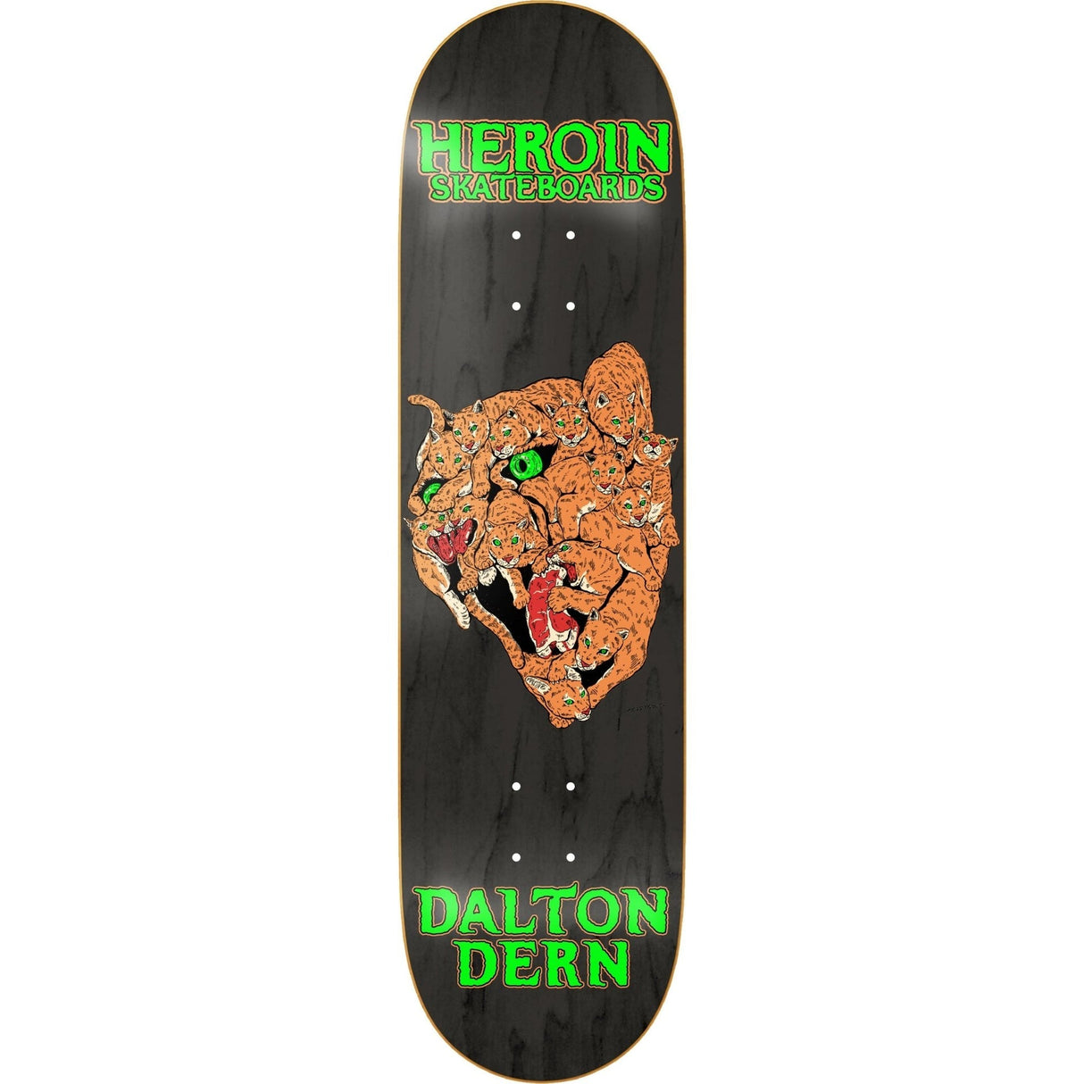 Heroin Dalton Dern Jaguar Deck - The Skateboard Shop