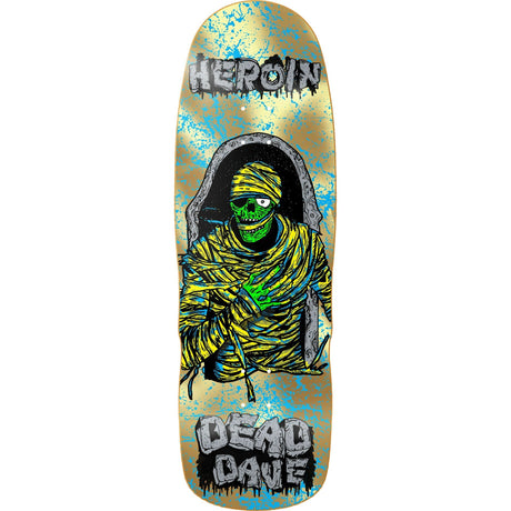 Heroin Dead Dave Mummy Deck - The Skateboard Shop