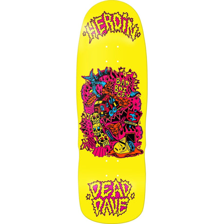 Heroin Dead Dave Trainlines Deck - The Skateboard Shop