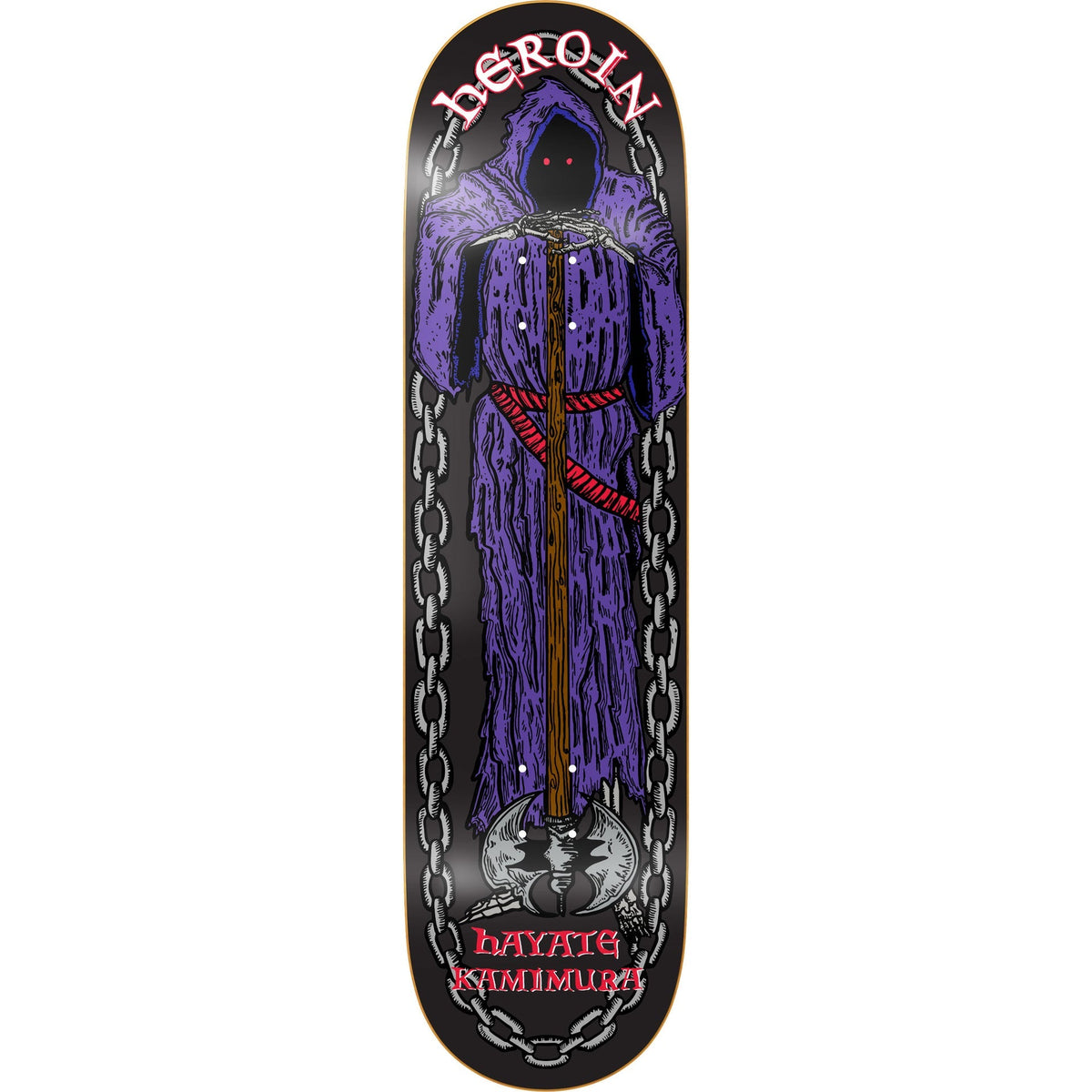 Heroin Hayate Axeman Deck - The Skateboard Shop