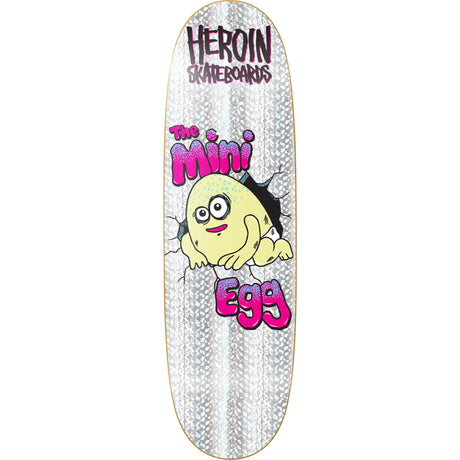 Heroin Mini Egg Holo Deck - The Snowboard Shop