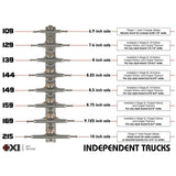 Independent Hollow Forged 169 Skateboard Trucks - The Snowboard Shop