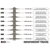 Independent Stage 11 144 Skateboard Trucks - The Snowboard Shop