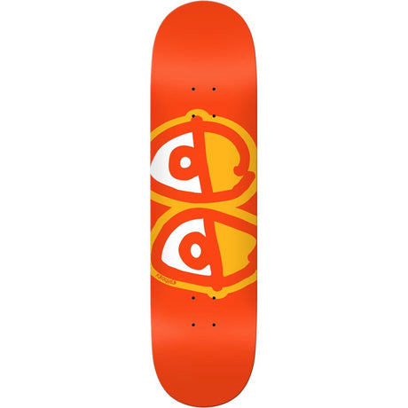 Krooked 'Eyes' Orange Deck - The Skateboard Shop